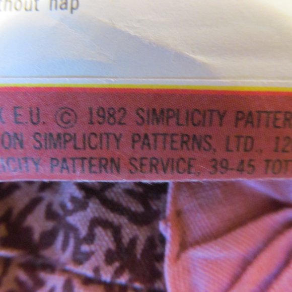 Vtg 1980s Simplicity Sewing Pattern DRESS & JACKET 5835 Size 10,12,14 - Picture 7 of 14